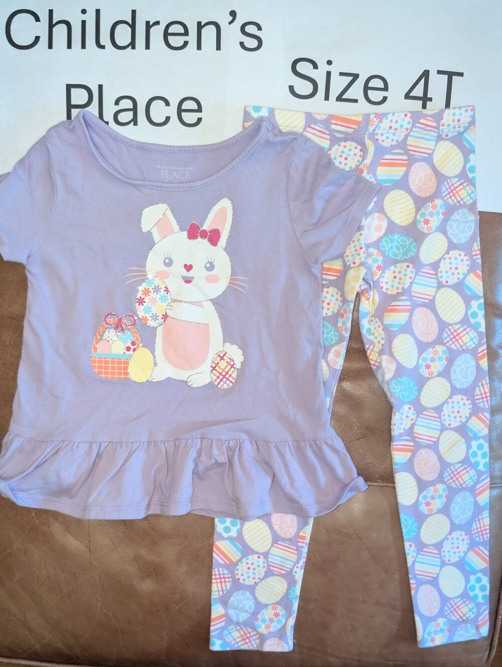 Children's Place 4T Easter Bunny Outfit